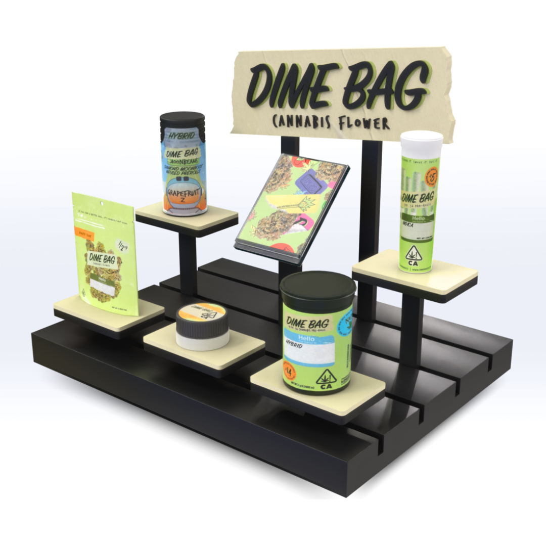 CUSTOM | ACRYLIC MULTI-LEVEL DISPLAY – SeattleDesignLab
