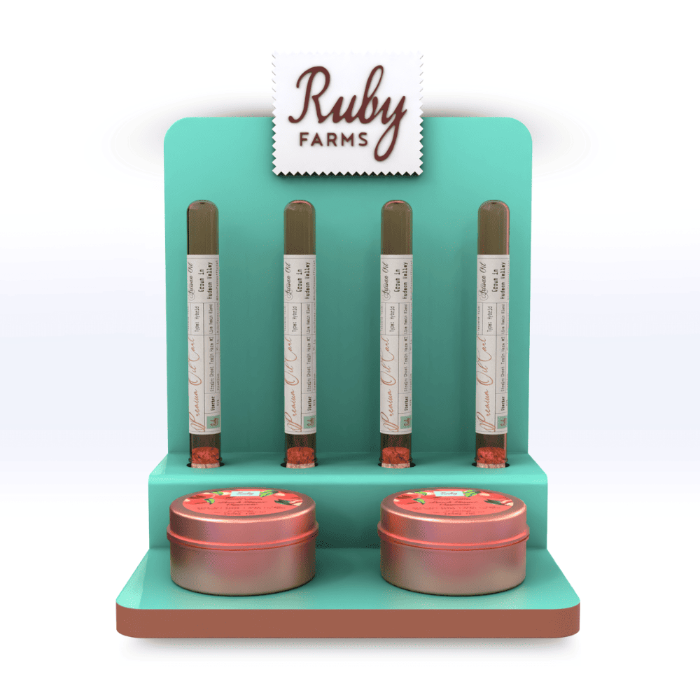Good News Cannabis Edible Custom Display