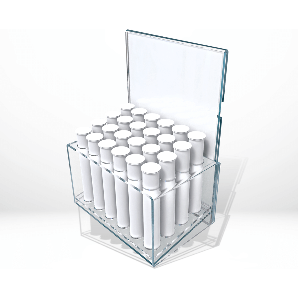 24-Tube Pre-roll Showcase Display - SeattleDesignLab