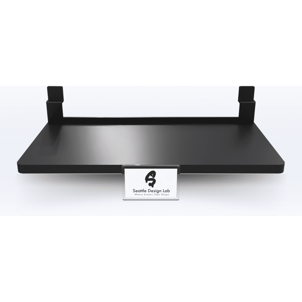 Acrylic Multi-Product Slat-wall Shelf - SeattleDesignLab