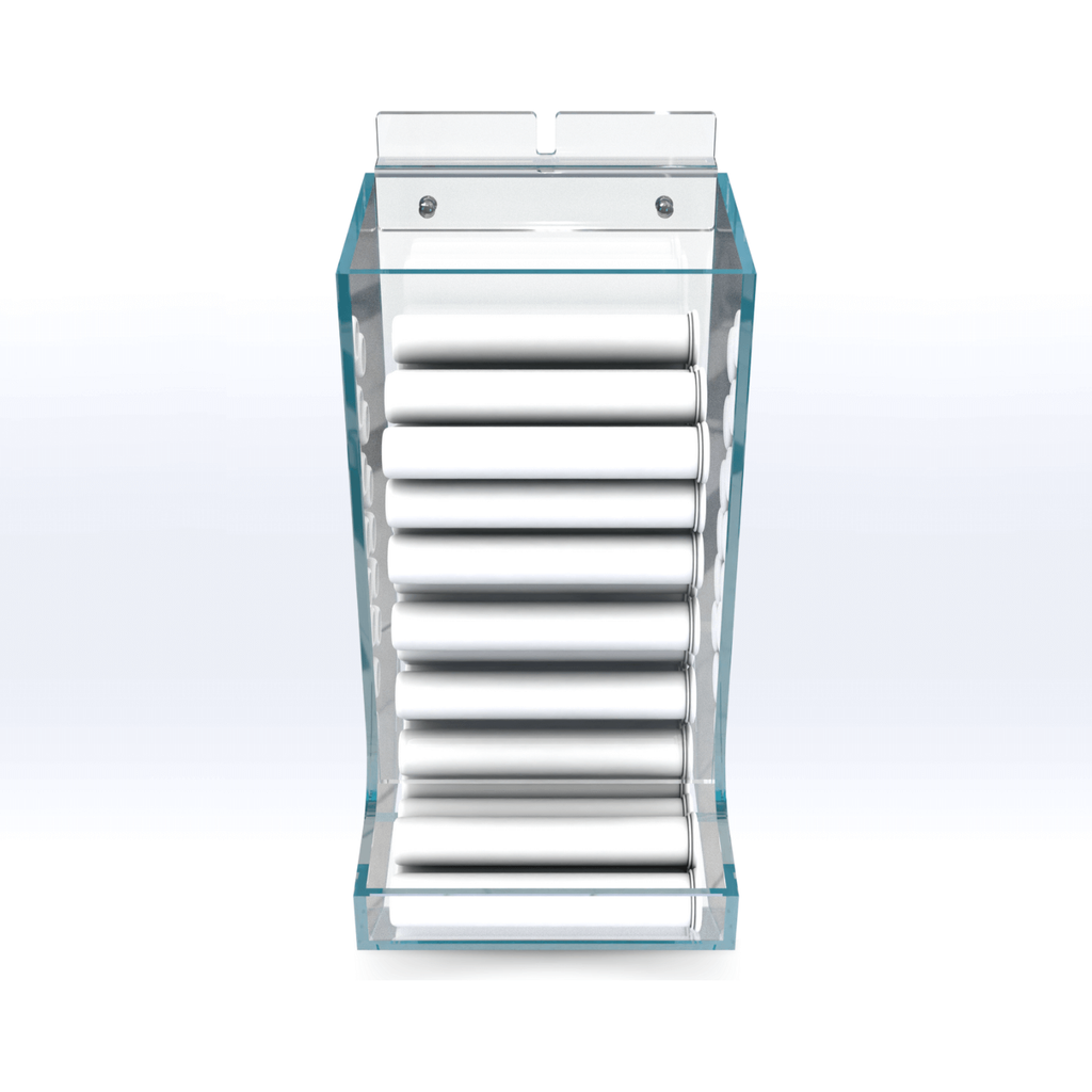 Acrylic Pre-roll Display Gravity Dispenser (10" Tall) - SeattleDesignLab