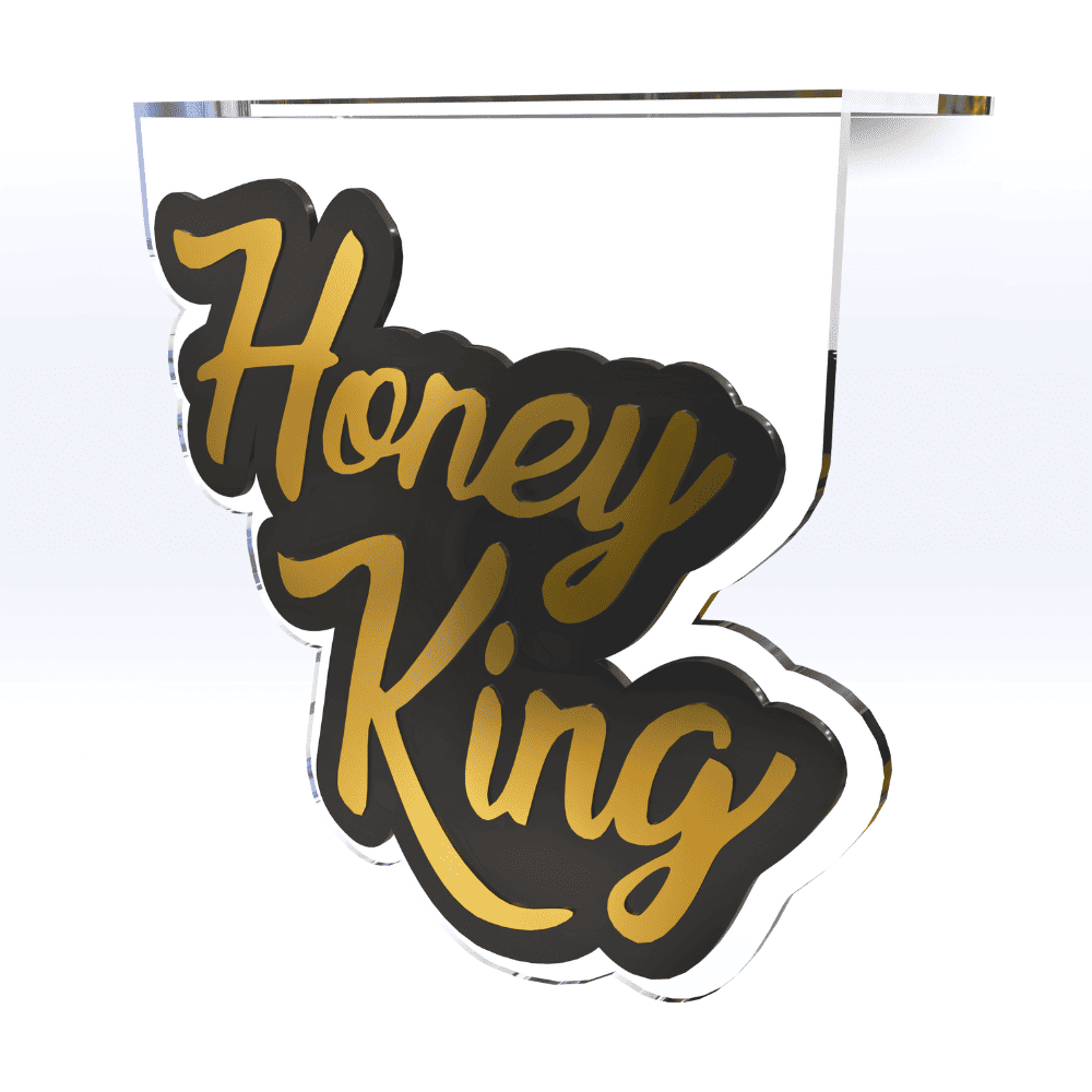 High Shelf Sign SIGNS | ACRYLIC SHELF SIGN – SeattleDesignLab