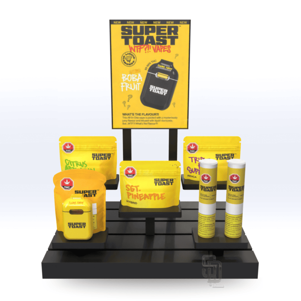 ACRYLIC MULTI-LEVEL DISPLAY – SeattleDesignLab