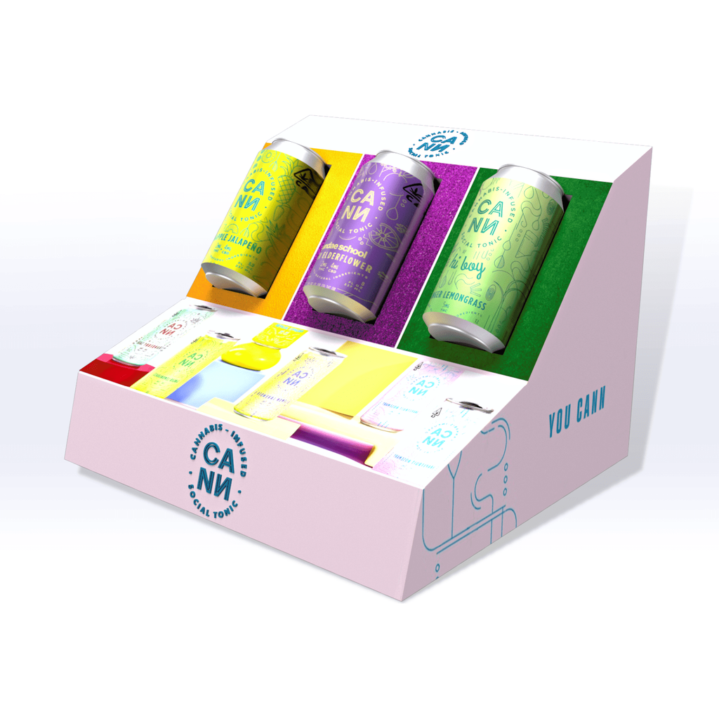 CUSTOM ACRYLIC DRINK DISPLAY - SeattleDesignLab