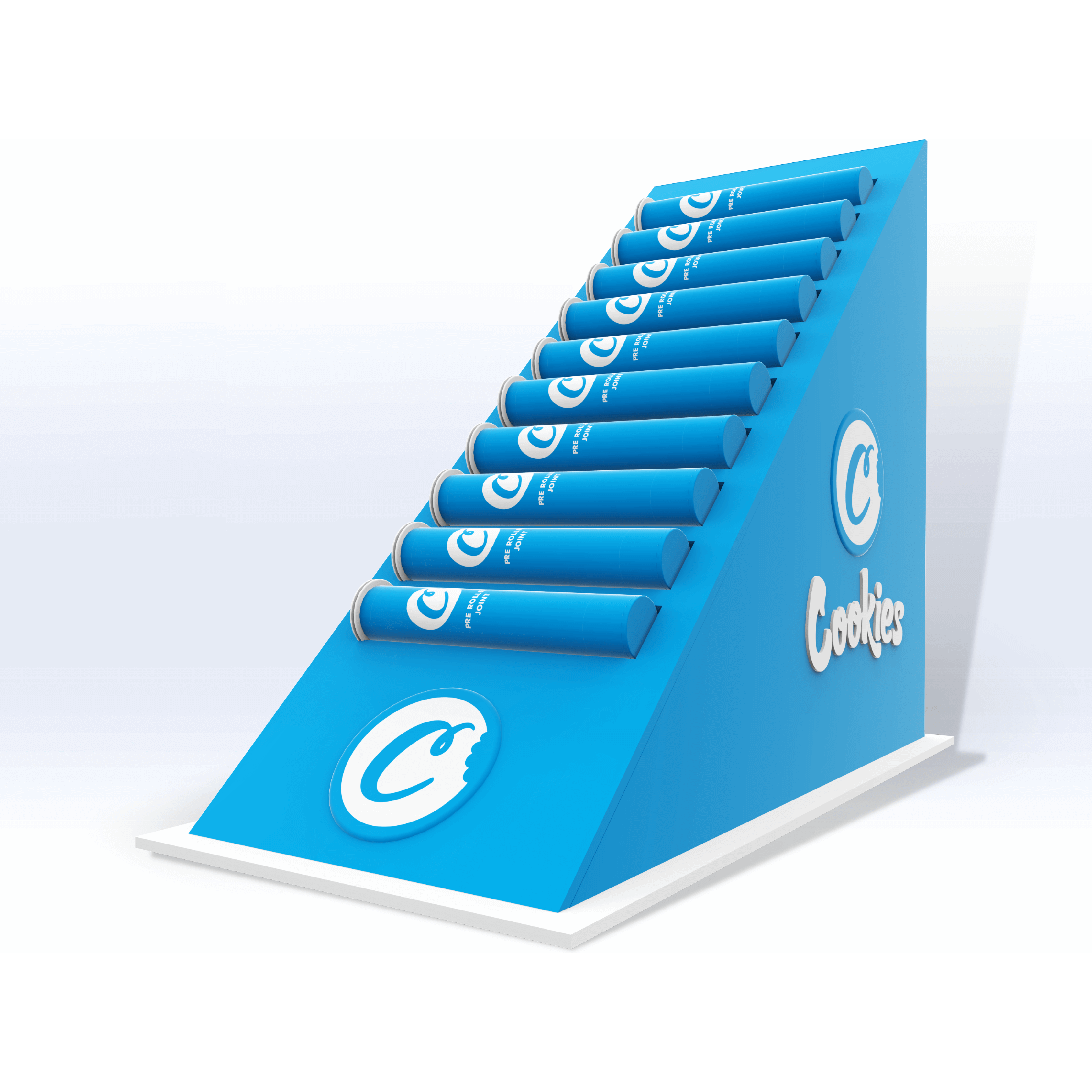 PREROLL PYRAMID DISPLAY (CUSTOM) SeattleDesignLab