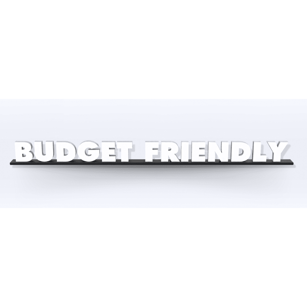 Acrylic Budget Friendly Pedestal Sign - SeattleDesignLab