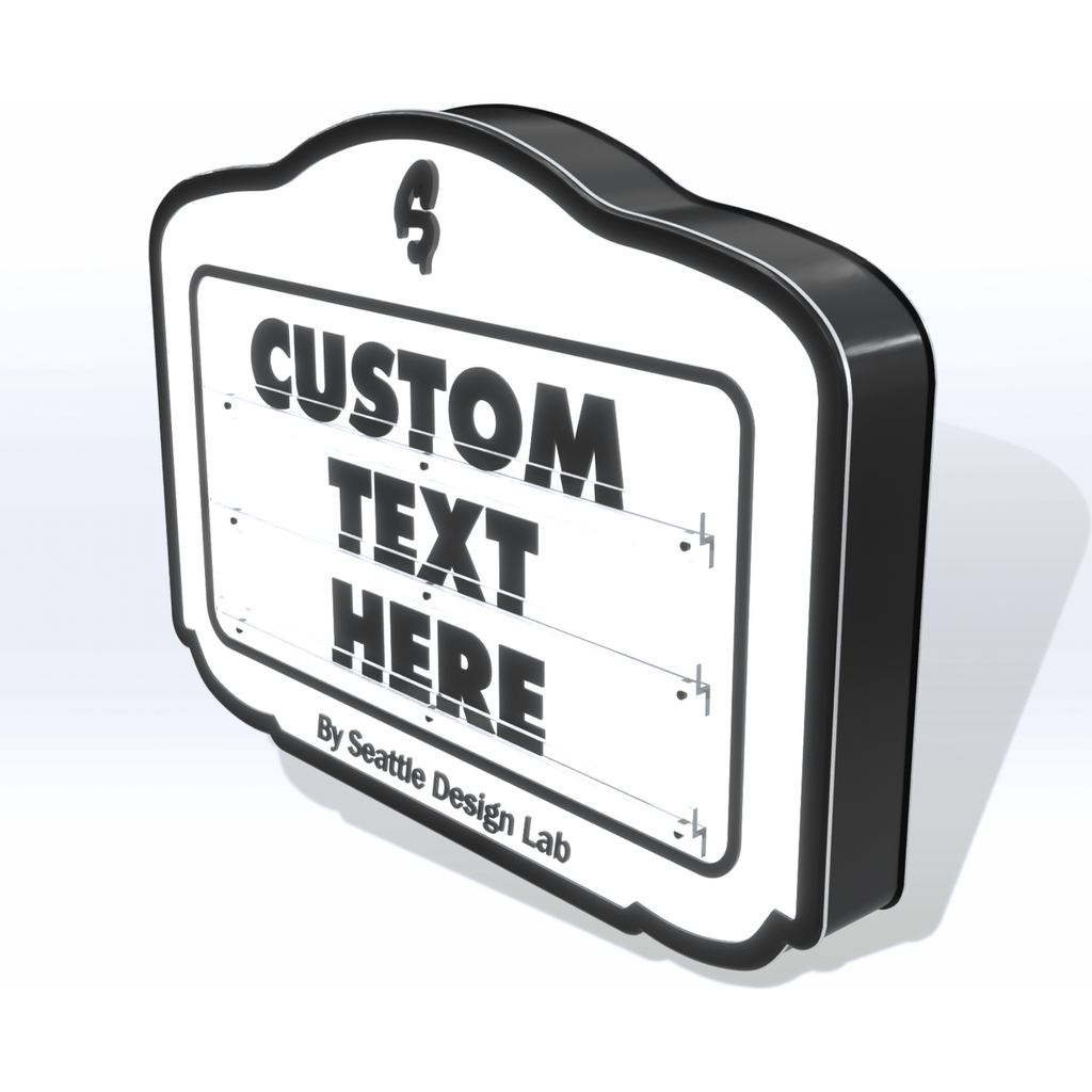 SIGNAGE Tagged Signs SeattleDesignLab signage-tagged-signs-seattledesignlab