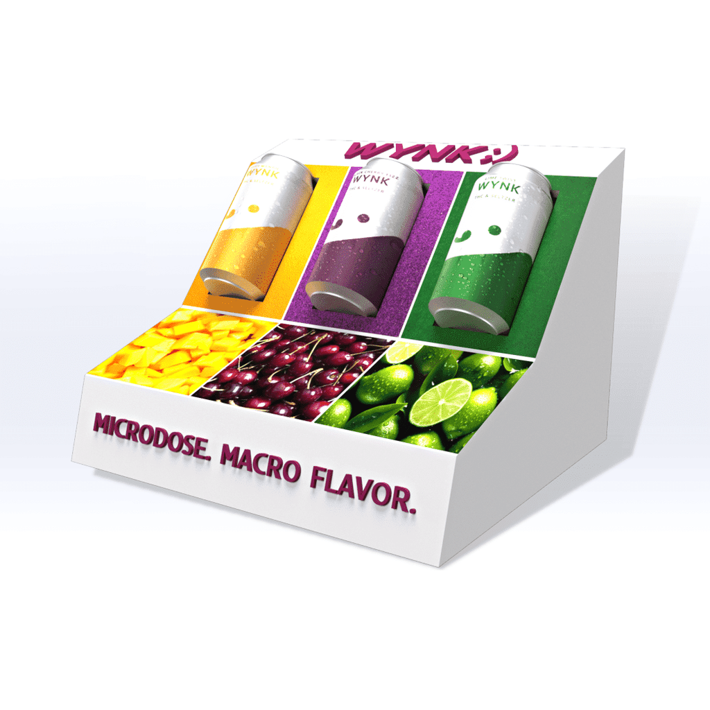 CUSTOM ACRYLIC DRINK DISPLAY - SeattleDesignLab