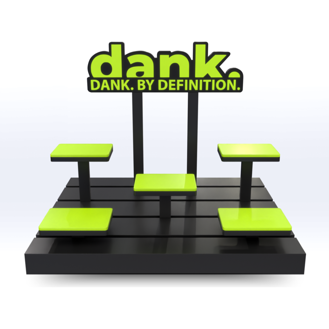 CUSTOM | ACRYLIC MULTI-LEVEL DISPLAY – SeattleDesignLab