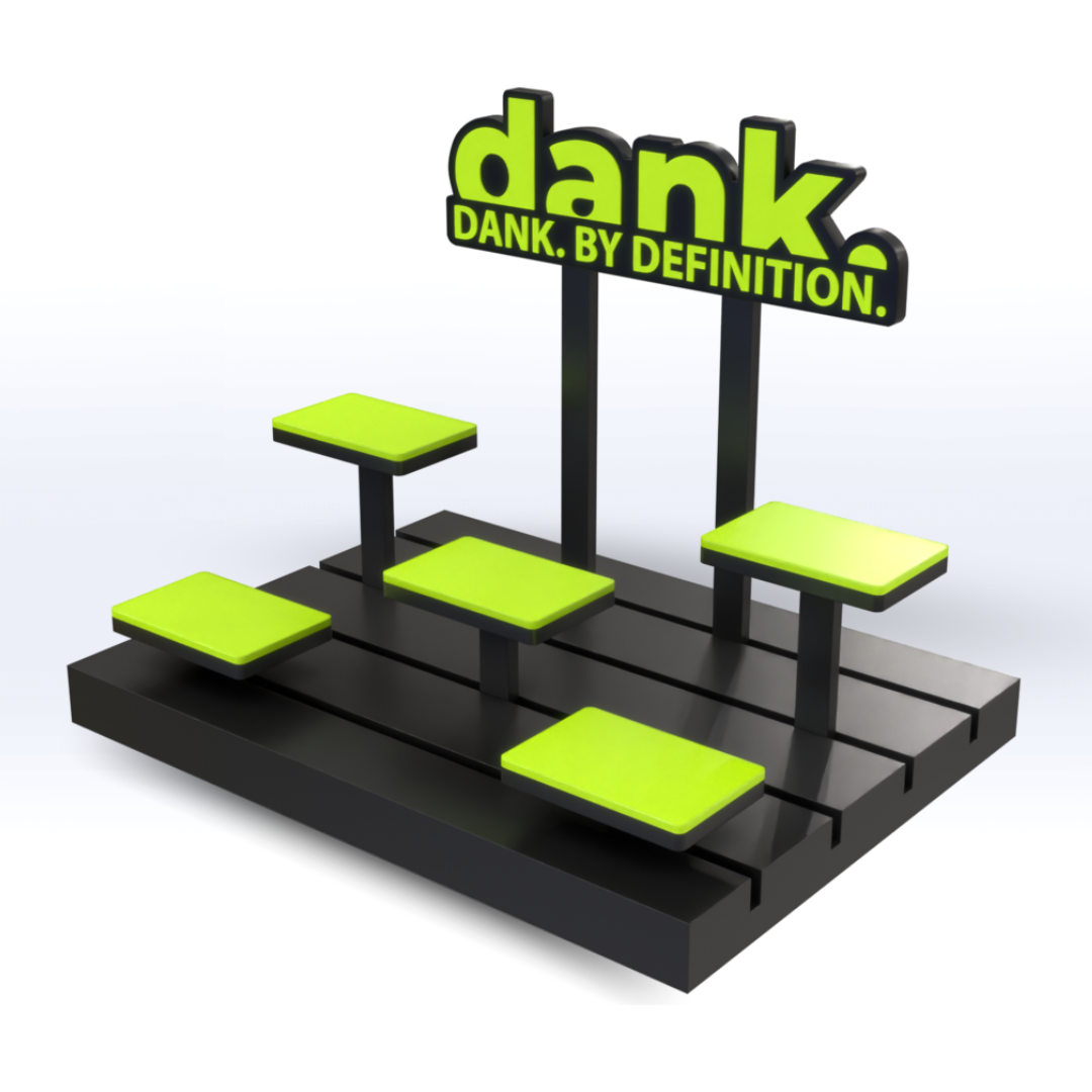 CUSTOM | ACRYLIC MULTI-LEVEL DISPLAY – SeattleDesignLab