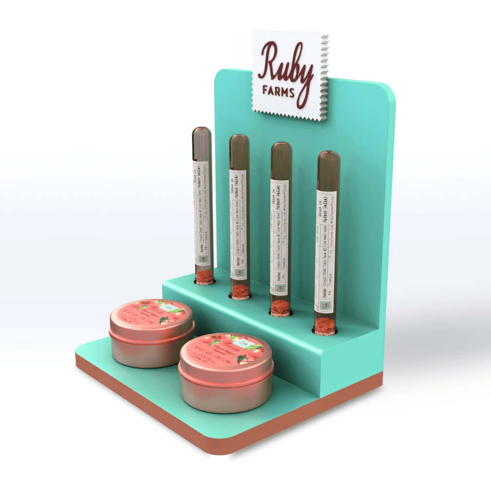 CUSTOM | ACRYLIC STEP DISPLAY – SeattleDesignLab