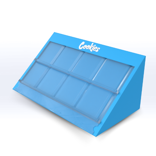 CUSTOM ACRYLIC WEDGE DISPLAY (12
