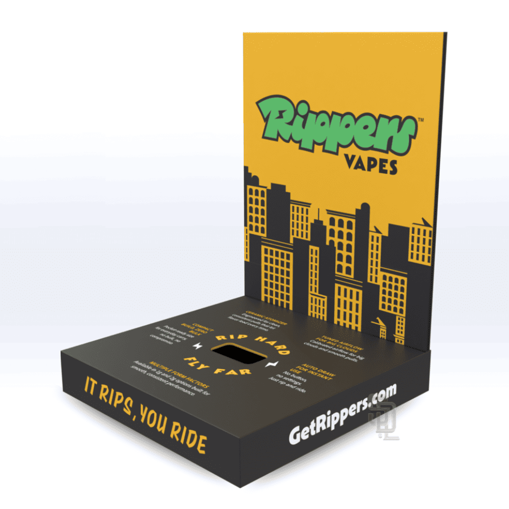 Stacking Box Promo BOX-STYLE | CORRUGATED PROMO STAND (100-PACK) – SeattleDesignLab