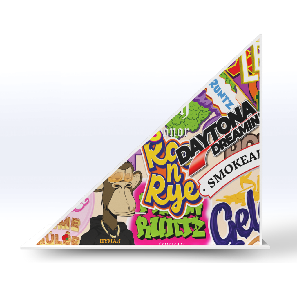 CUSTOM | ACRYLC PYRAMID DISPLAY – SeattleDesignLab