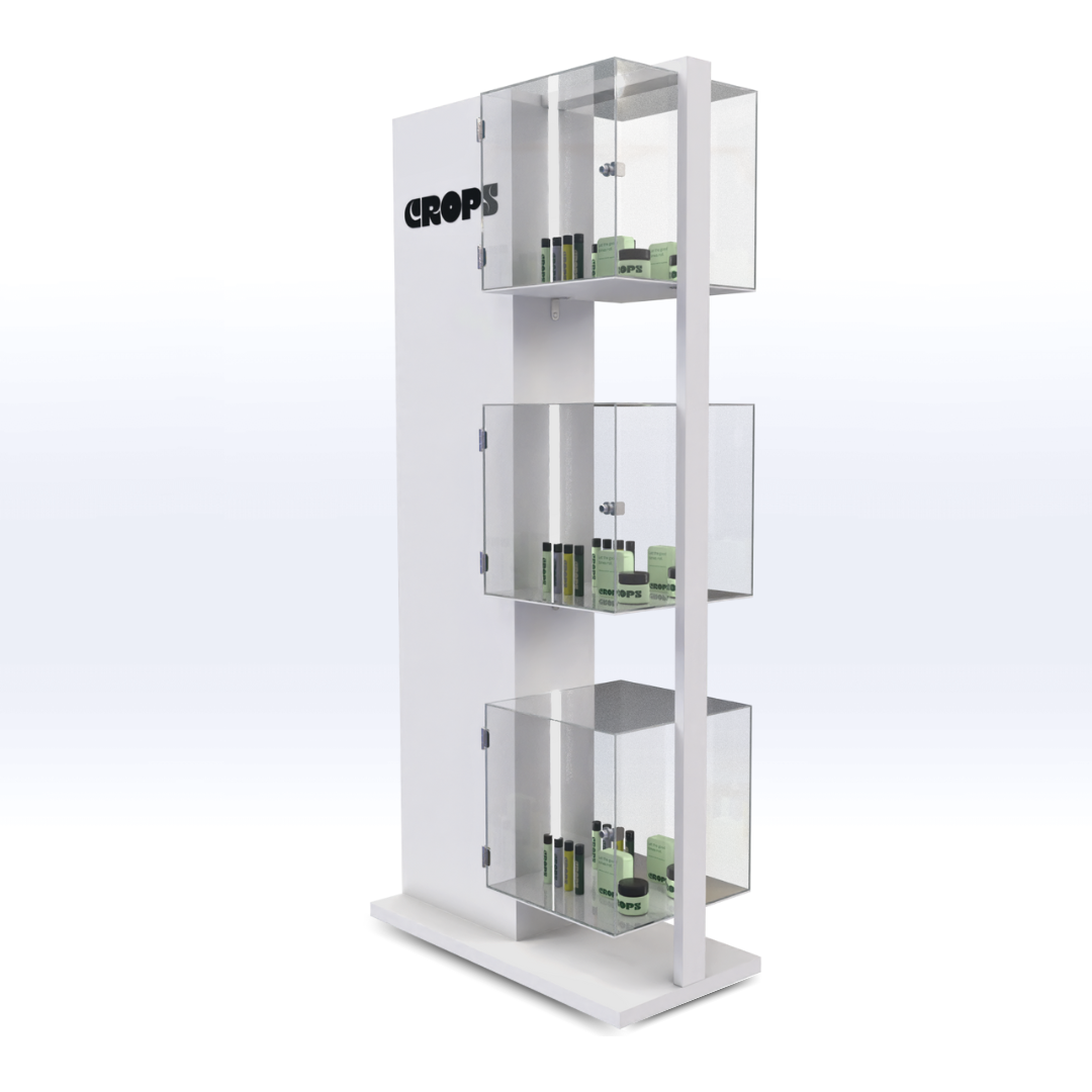 CUSTOM | ACRYLIC LED TRI-POD DISPLAY – SeattleDesignLab