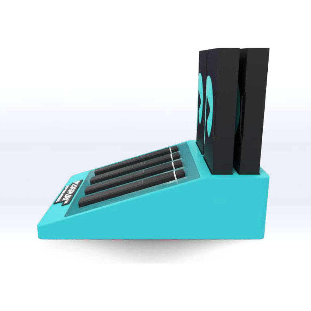 CUSTOM | ACRYLIC 2-UNIT WEDGE DISPLAY – SeattleDesignLab