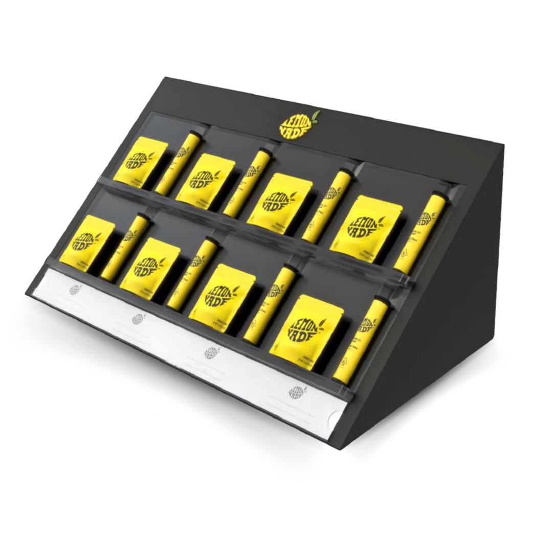 CUSTOM ACRYLIC WEDGE DISPLAY (12