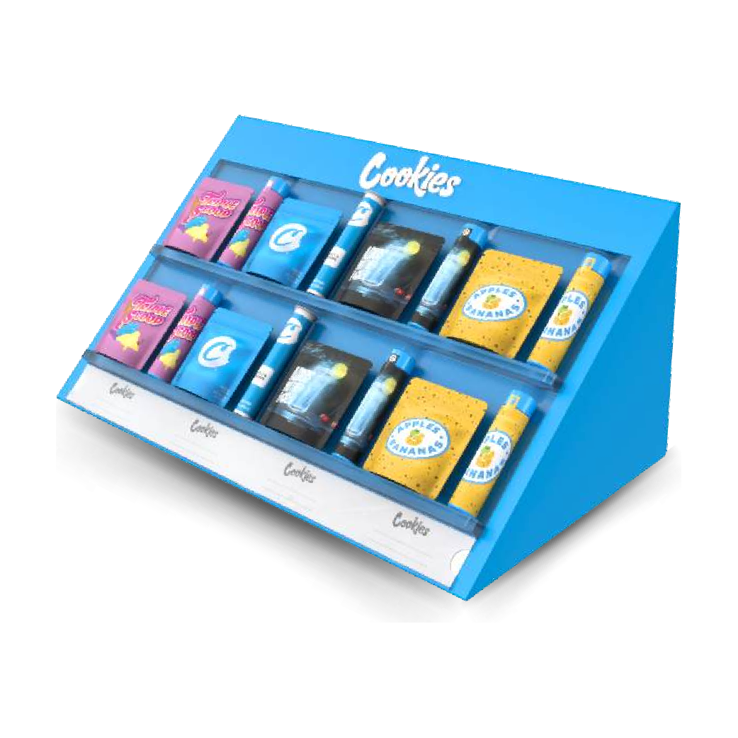 CUSTOM ACRYLIC WEDGE DISPLAY (12