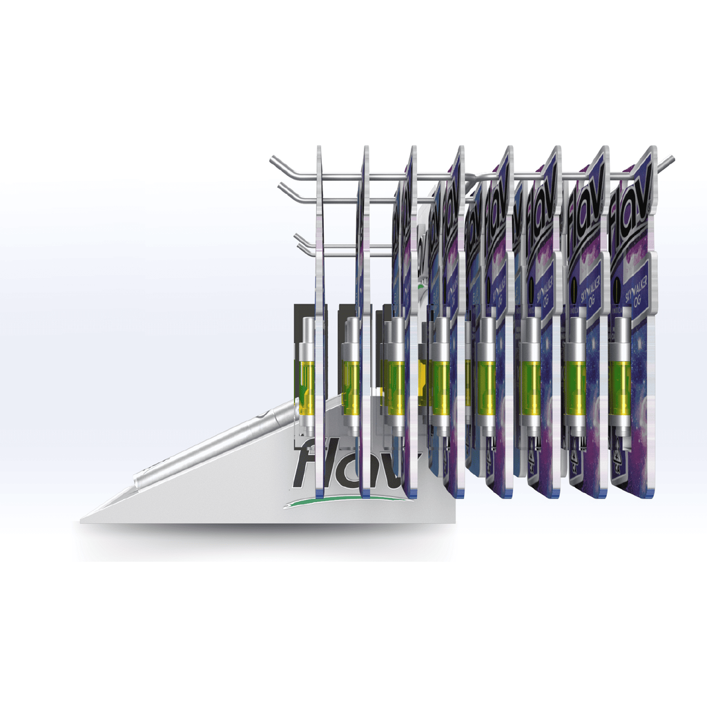 CUSTOM WIRE-HOOK WEDGE DISPLAY - SeattleDesignLab