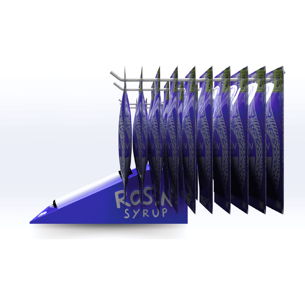 CUSTOM WIRE-HOOK WEDGE DISPLAY - SeattleDesignLab