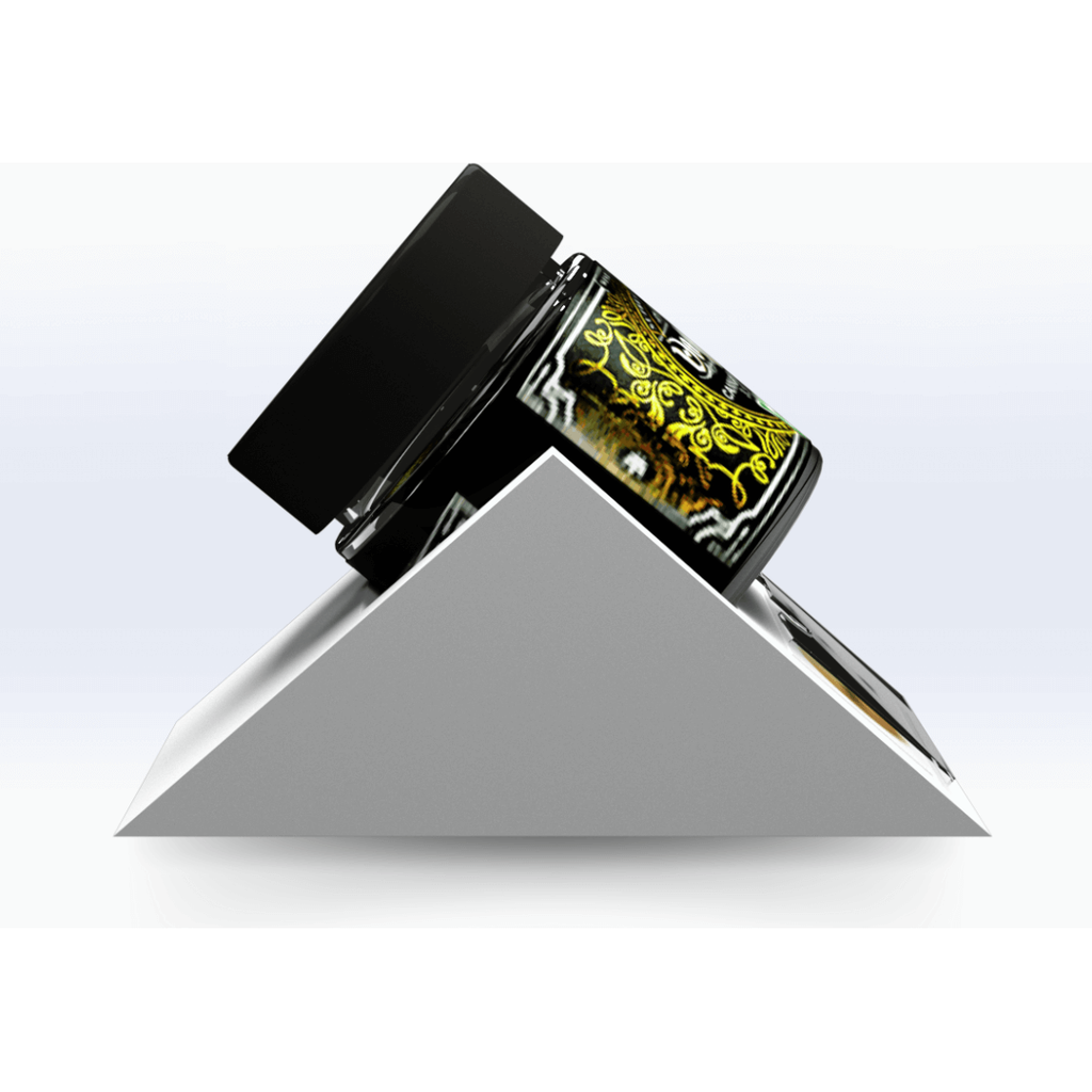 Acrylic Flower Jar Showcase Display (Triangle Prop) - SeattleDesignLab