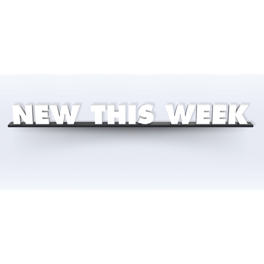 Acrylic New This Week Pedestal Sign - SeattleDesignLab