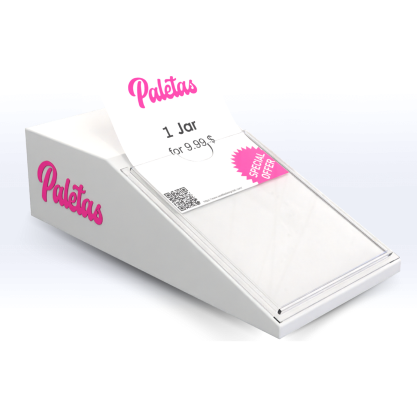 CUSTOM | ACRYLIC WEDGE DISPLAY – SeattleDesignLab