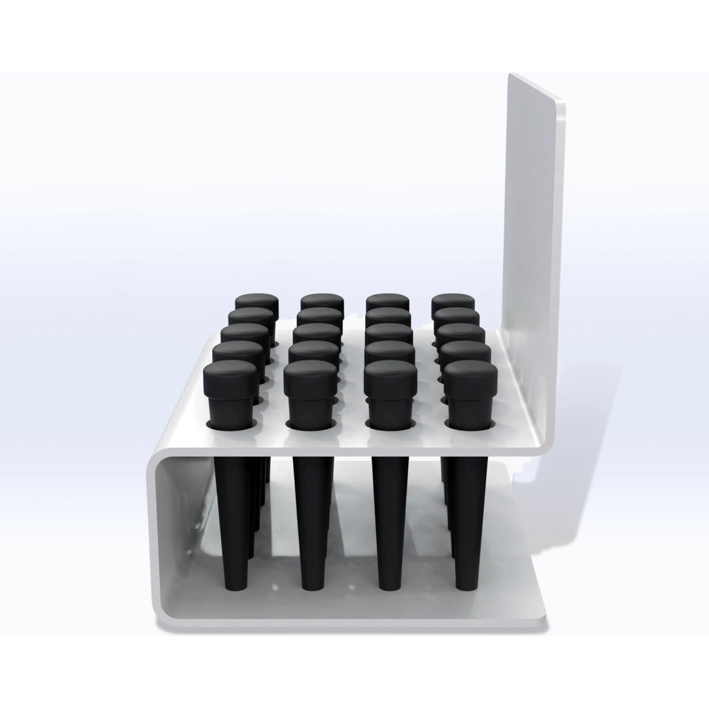 20-Tube Preroll Showcase Display - SeattleDesignLab