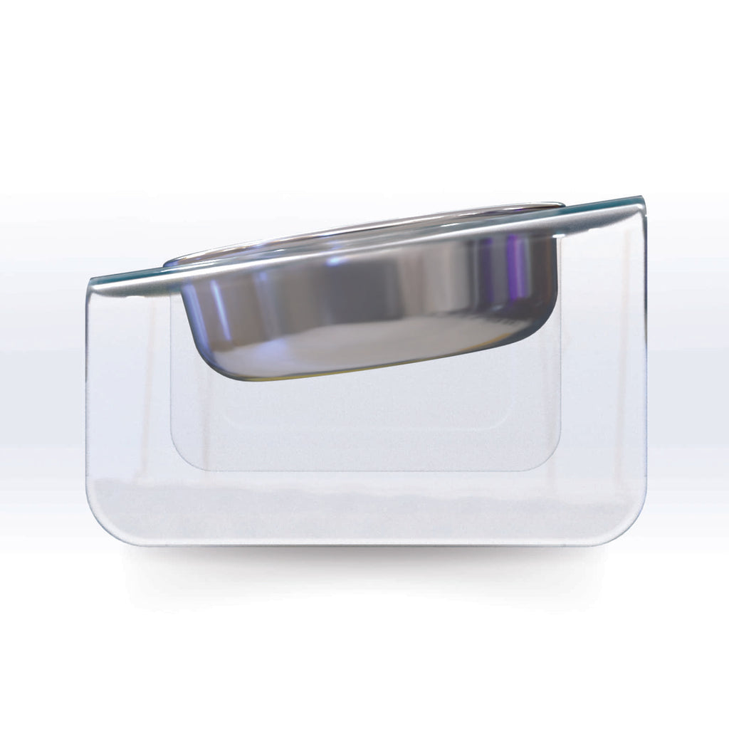 ELEVATED ACRYLIC PET STATION - SeattleDesignLab
