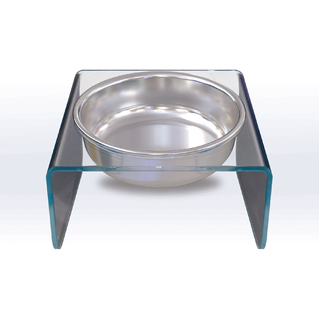 ELEVATED ACRYLIC PET STATION - SeattleDesignLab