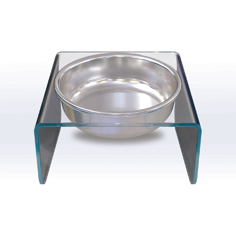 Elevated Acrylic Pet Water Bowl