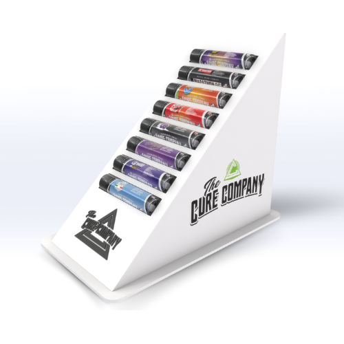 CUSTOM | ACRYLC PYRAMID DISPLAY – SeattleDesignLab
